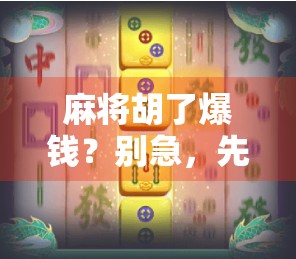 麻将胡了爆钱？别急，先看看你是不是幸运的韭菜！