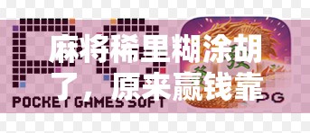 麻将稀里糊涂胡了，原来赢钱靠的不是技术，而是运气！