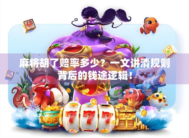 麻将胡了赔率多少？一文讲清规则背后的钱途逻辑！